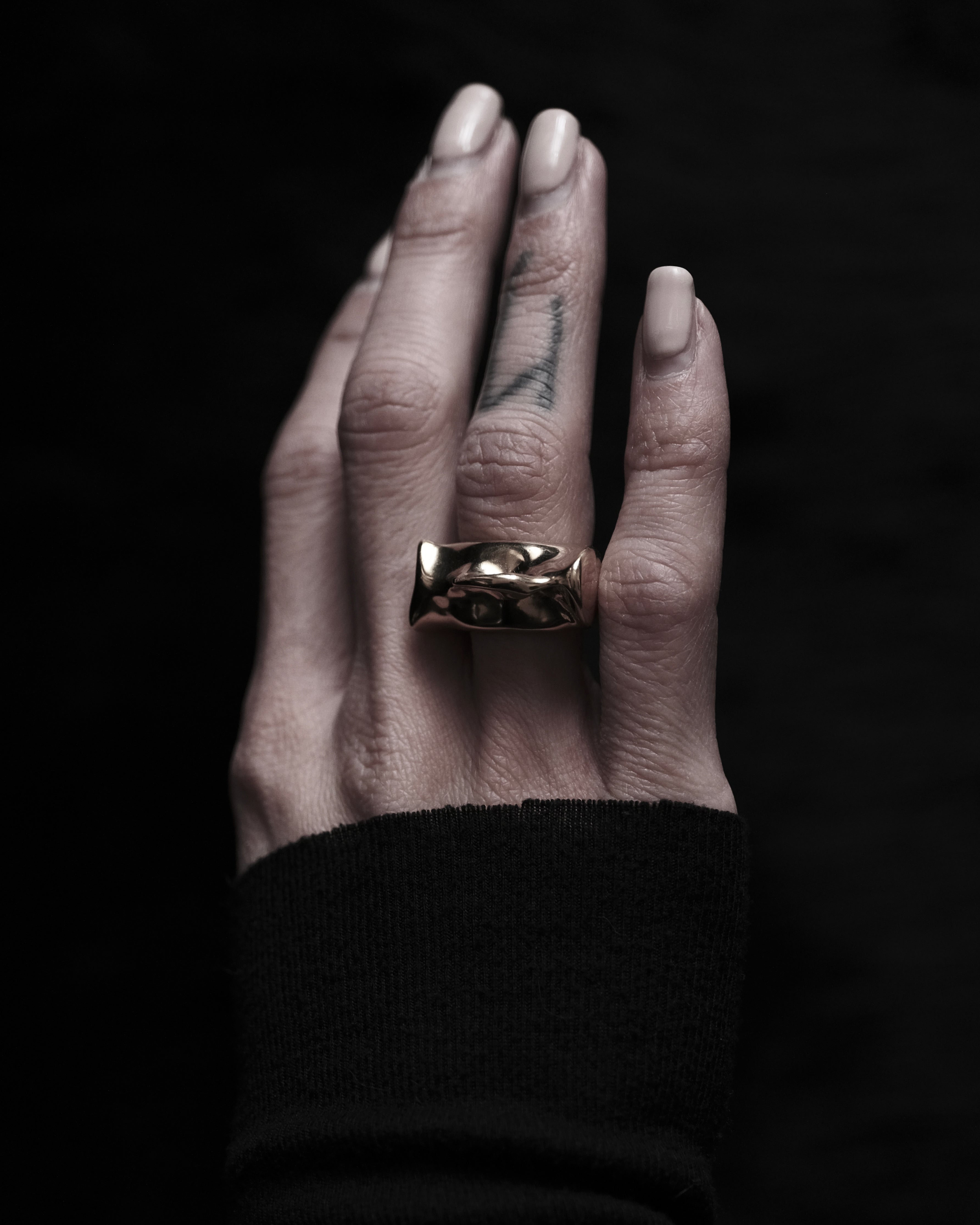 Ardea Heavy Ring - Brass