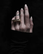 Columba Ring – Brass