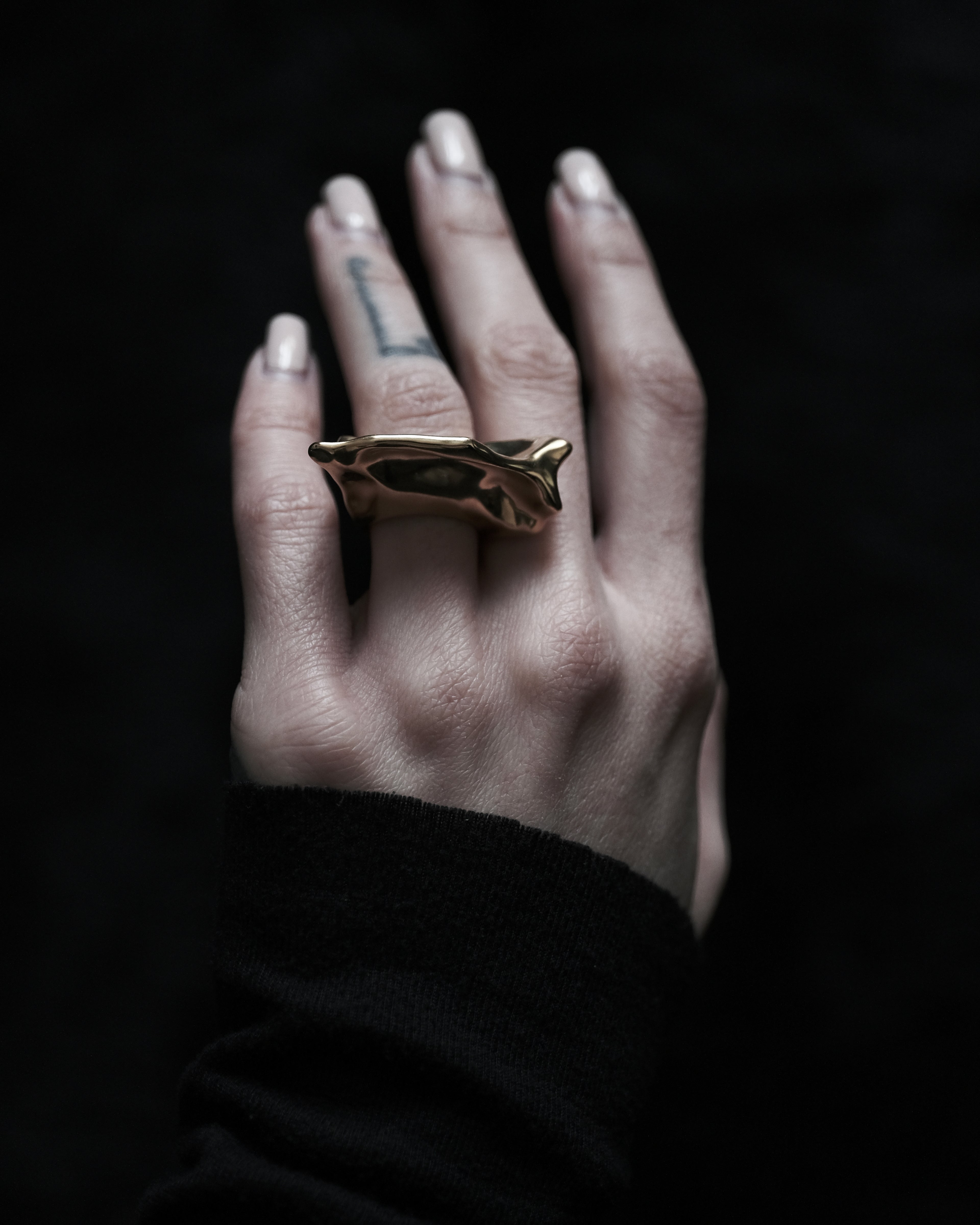 Columba Ring – Brass