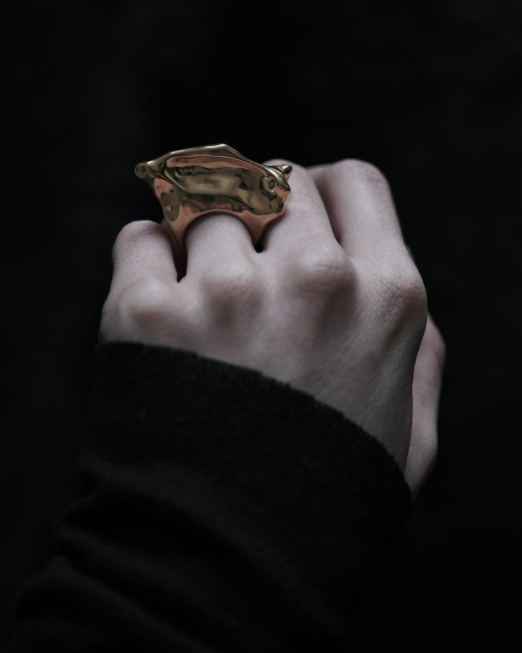 Columba Ring – Brass
