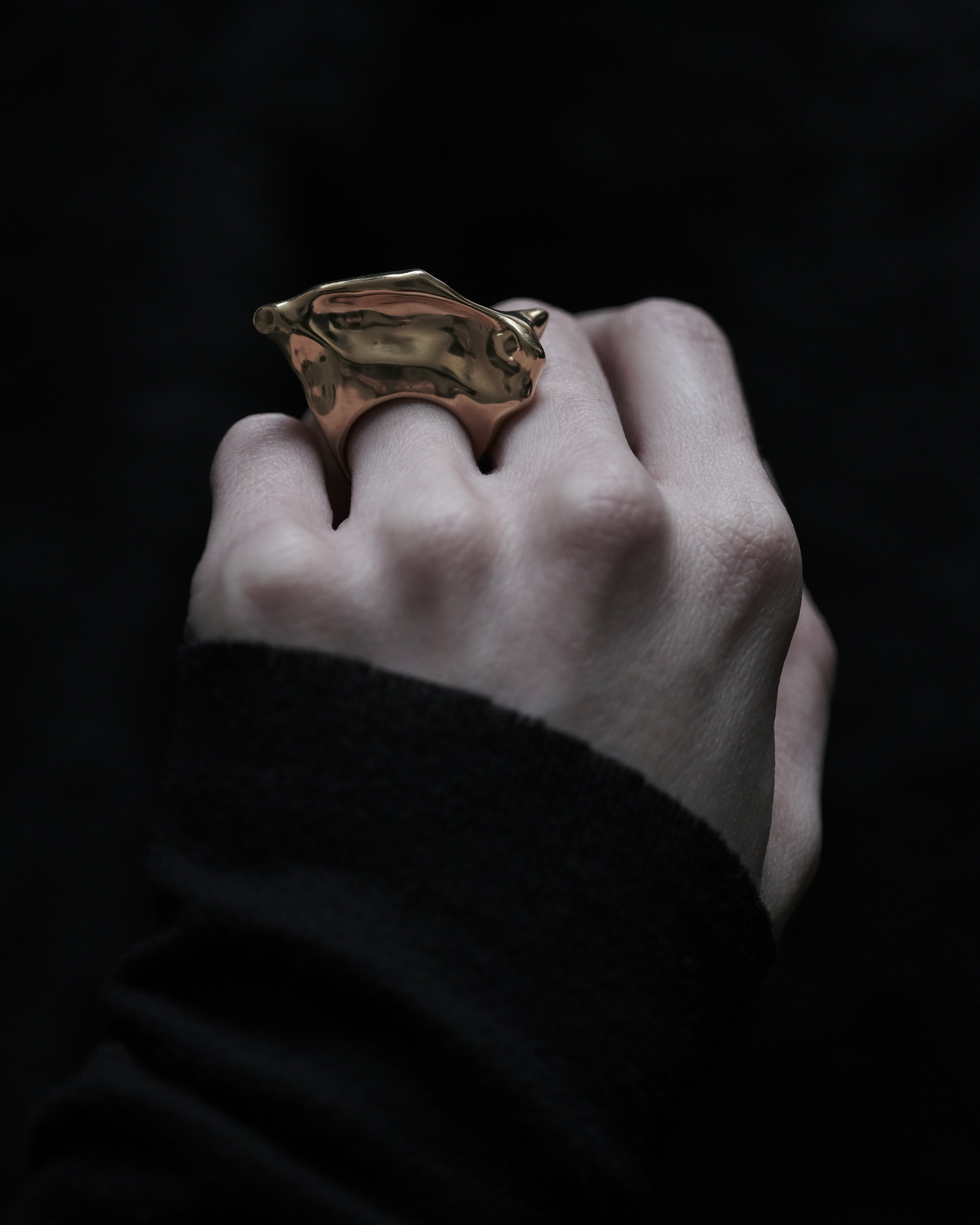 Columba Ring – Brass
