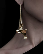 Pelecanus Earrings – Brass