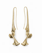 Pelecanus Earrings – Brass