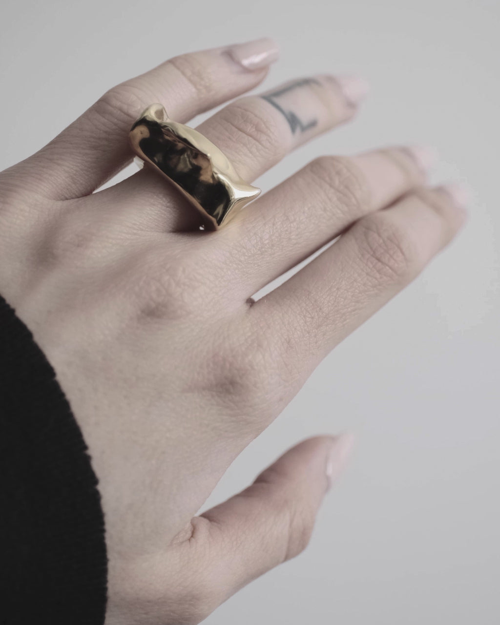 Ardea Heavy Ring - Brass